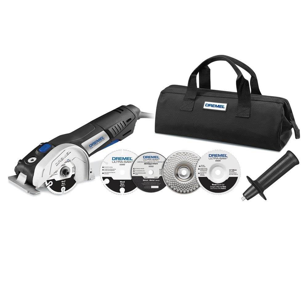 Dremel US40-DR 7.5 Amp 4" Ultra-Saw 120V Corded Circular Saw Tool Kit (Open Box) - VMInnovations