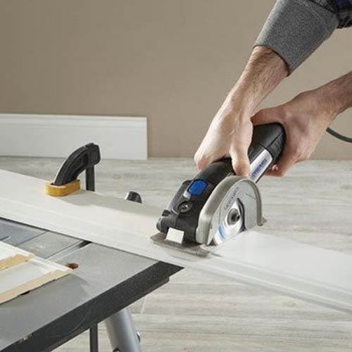Dremel 7.5 Amp 4" Corded Circular Saw Kit (Certified Refurbished) (For Parts)
