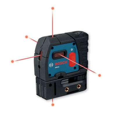 Bosch GPL5 Professional Five-Point Self Leveling Alignment Laser BNA (Open Box)