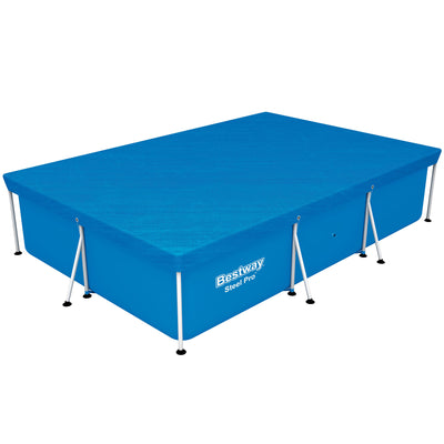 Hey! Cool Pool Flip Plop Float Mineral Cleaning Care with Bestway Pool Cover