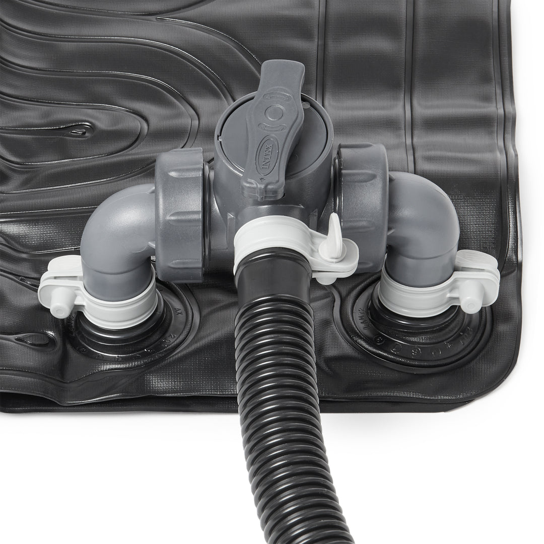 Intex Above Ground Swimming Pool Water Heater Solar Mat 28685E, Black (2 Pack) - VMInnovations