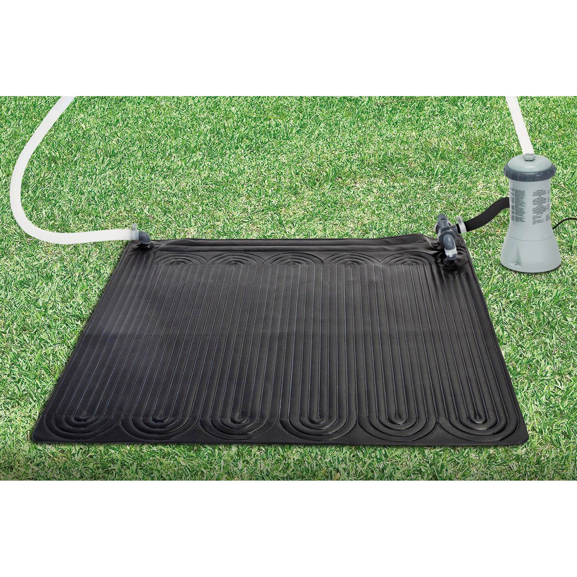 Intex 28685E Above Ground Pool Water Heater Solar Mat, Black (Open Box) (2 Pack) - VMInnovations