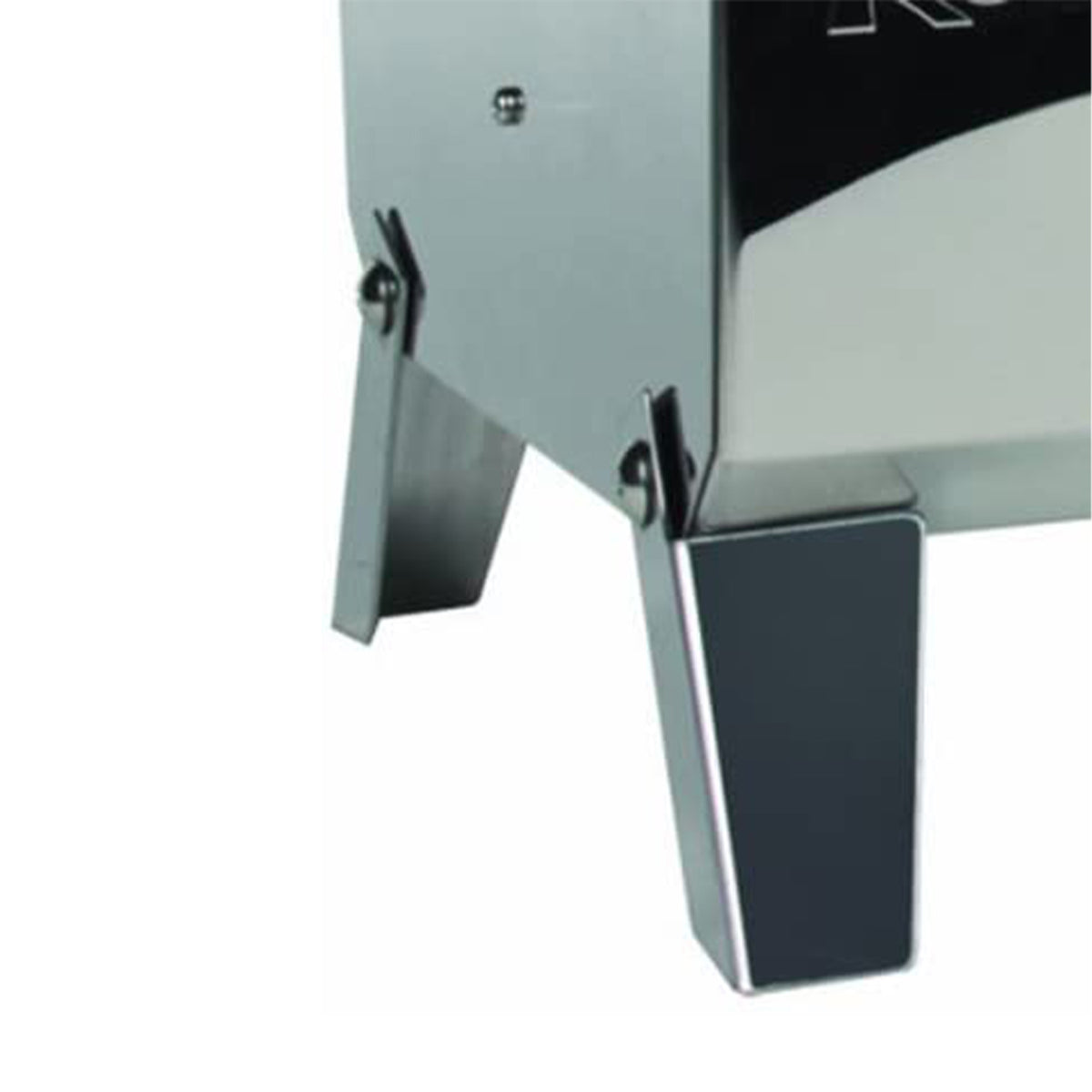 Kuuma Stow N' Go 160 Portable Stainless Steel Charcoal Grill w/ Foldable Legs (Refurbished)