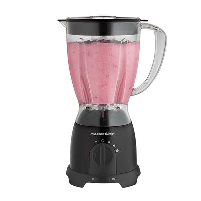 Proctor Silex 58131Y Kitchen Countertop Blender & Blender Bible Over 500 Recipes