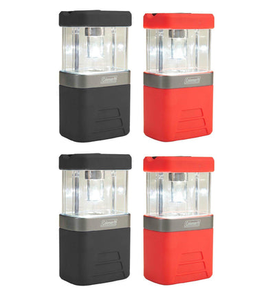 (4) COLEMAN Outdoor Camping 4AA Pack-Away LED Mini Lanterns w/ 4 Light Modes