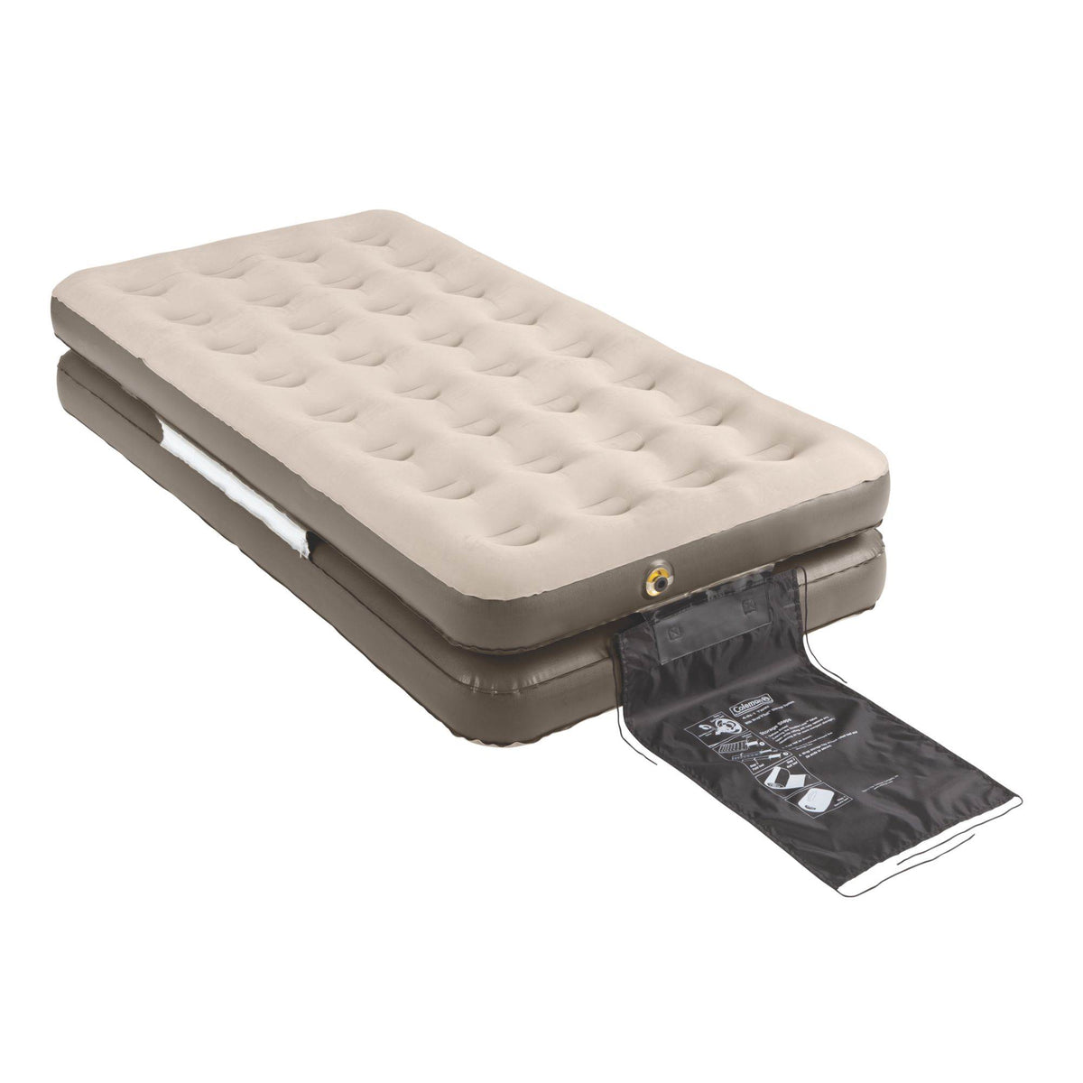 Coleman Twin EasyStay 4-in-1 Convertible Single High AirTight Airbed (2 Pack)
