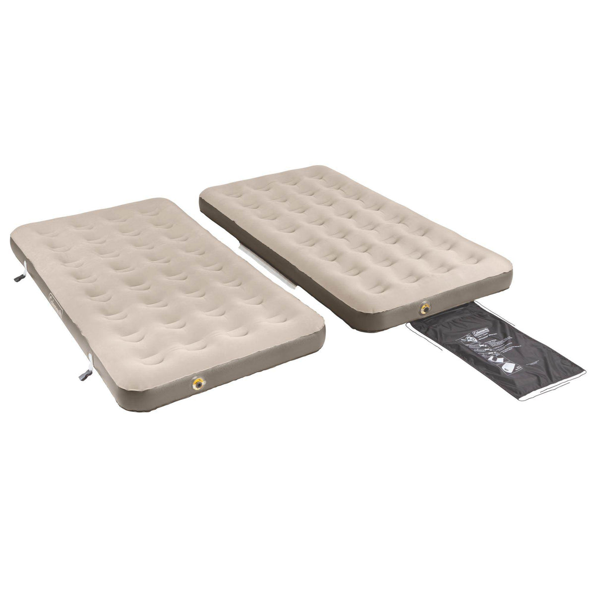 Coleman Twin EasyStay 4-in-1 Convertible Single High AirTight Airbed (2 Pack)