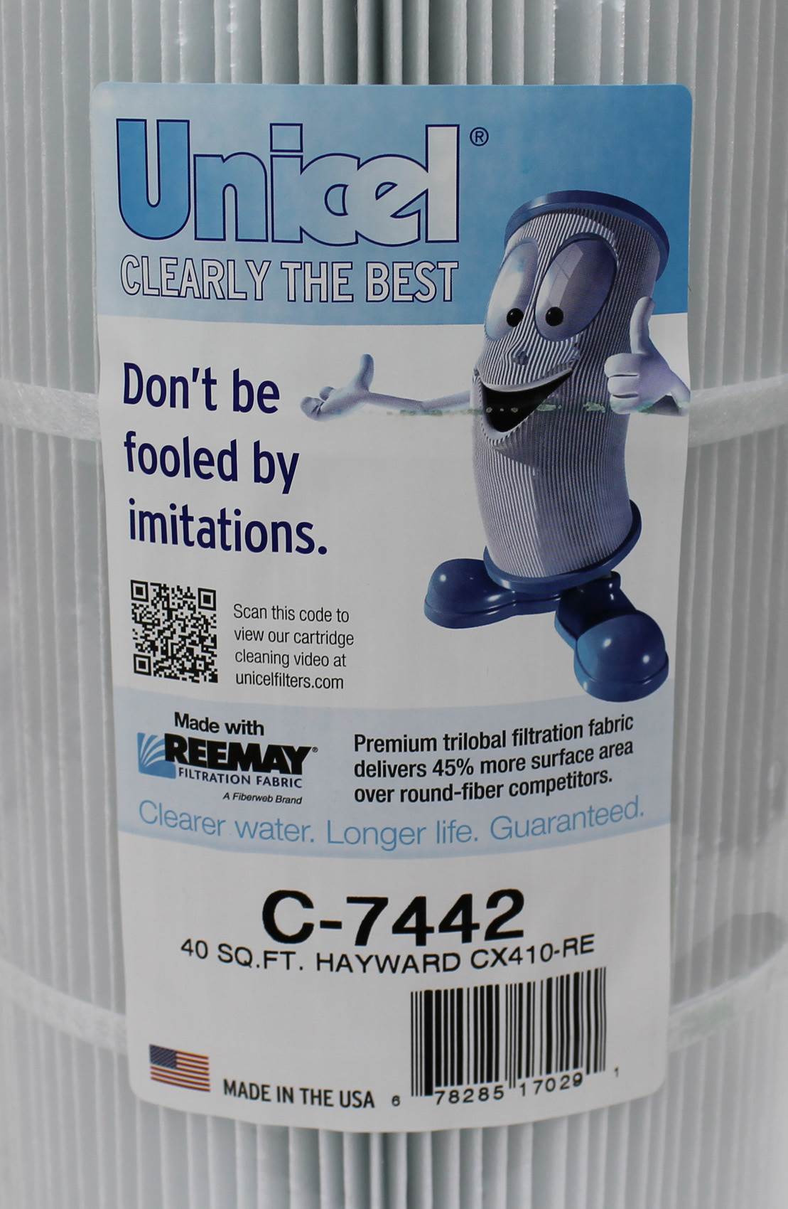unicel C-7442 Spa Replacement Cartridge Filter Sq Ft Hayward C400 - Open Box - VMInnovations