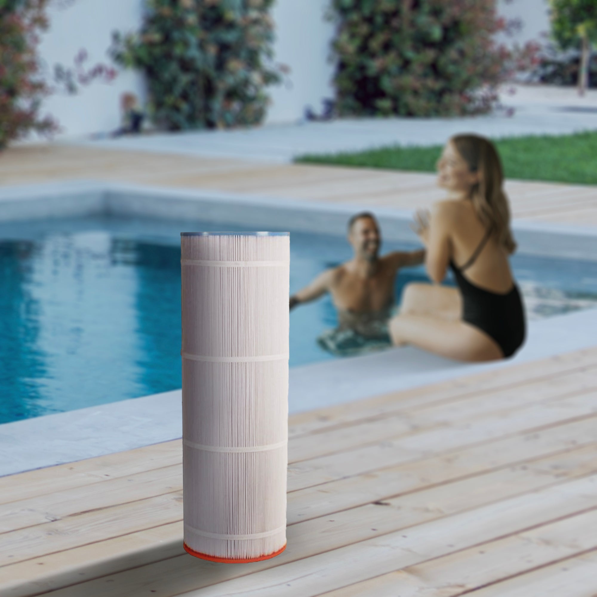 Unicel SC3-SR100 102 Square Foot 3 Oz Media Pool Filter Cartridge, 195 Pleats - VMInnovations