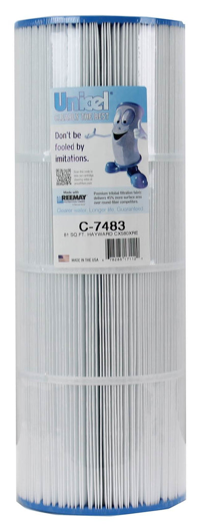 Unicel C-7483 Replacement 81 Sq Ft Swimming Pool Filter Cartridge, 176 Pleats - VMInnovations