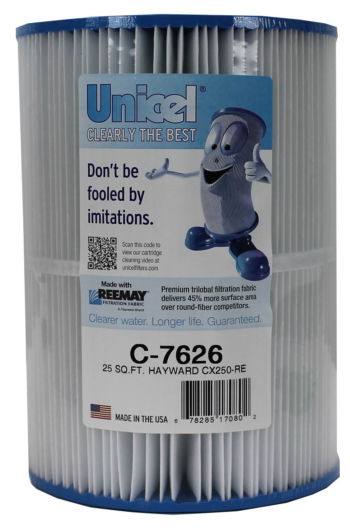 Unicel C-7626 Spa Pool Replacement Cartridge Filter Hayward CX250RE (Open Box) - VMInnovations