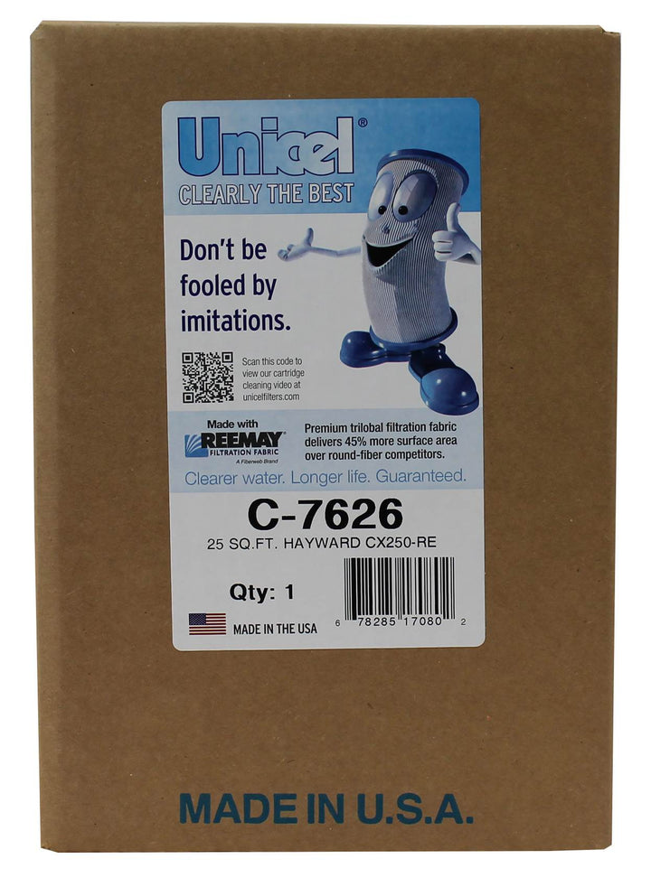 Unicel C-7626 Replacement 25 Sq Ft Pool Hot Tub Spa Filter Cartridge, 111 Pleats