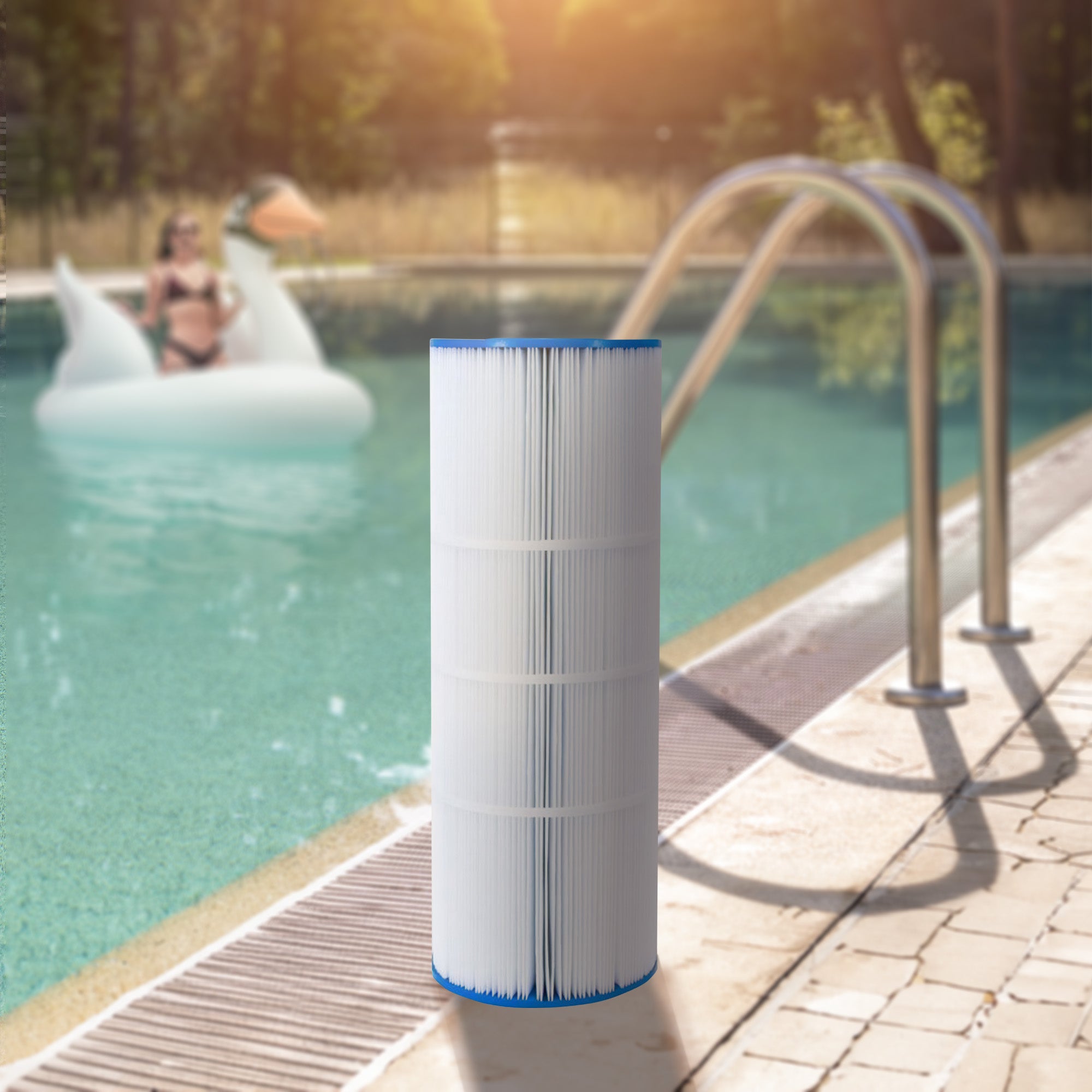 Unicel C-7699 Replacement Swimming Pool Filter Cartridge,142 Pleats (Used) - VMInnovations