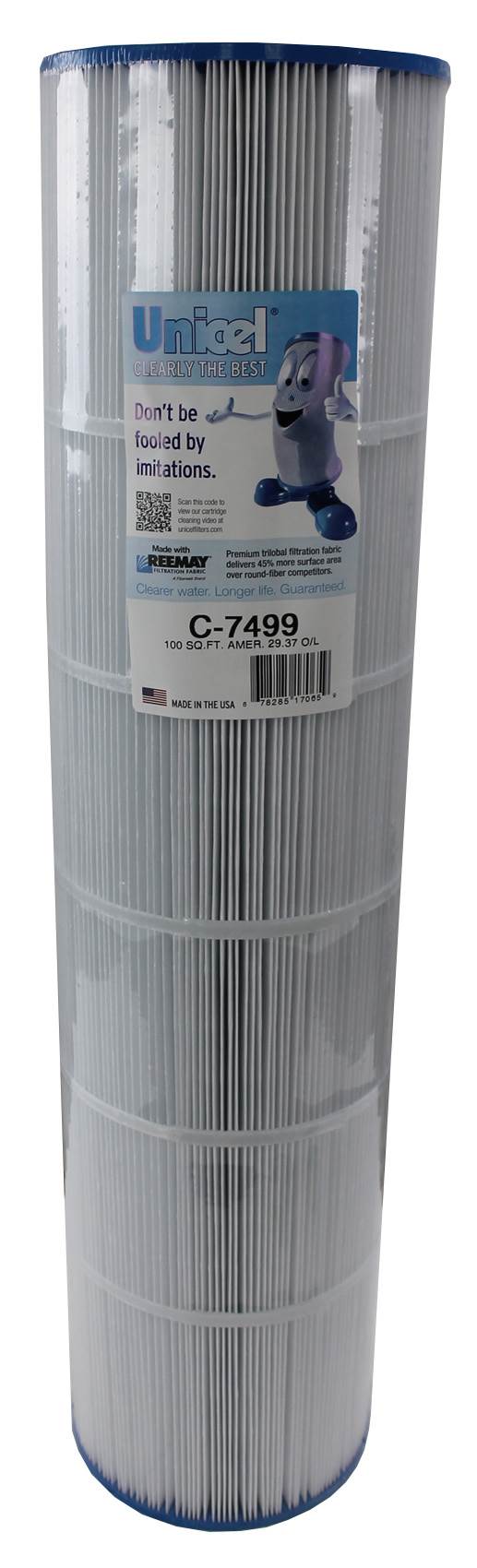 Unicel C-7499 Replacement 100 Sq Ft Swimming Pool Filter, 142 Pleats (Used) - VMInnovations