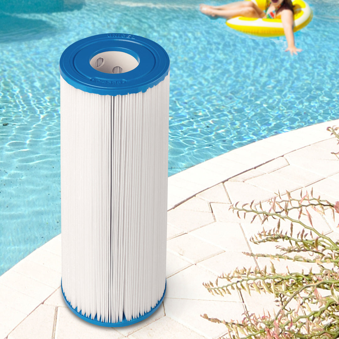 Unicel C-8413 Replacement 125 Sq Ft Swimming Pool Filter Cartridge, 148 Pleats