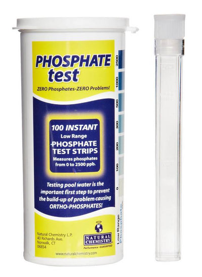 4 Natural Chemistry 00080 Swimming Pool Spa Phosphate Test Kit - 100 Strips Each
