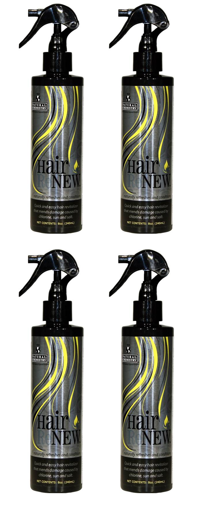 4) Natural Chemistry 01185 Swimming Pool 8 oz Hair ReNEW Spray Chlorine Protect