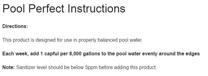 2) Natural Chemistry 03220 Swimming Pool Perfect Enzyme for Oils Scum - 2L Each