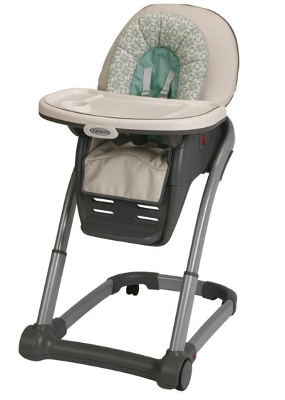 Graco Blossom Convertible 4-in-1 Highchair & DuetSoothe LX Swing Rocker, Winslet - VMInnovations