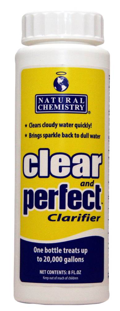 6) Natural Chemistry 03544 Clear & Perfect Swimming Pool Clarifier - 8oz Each