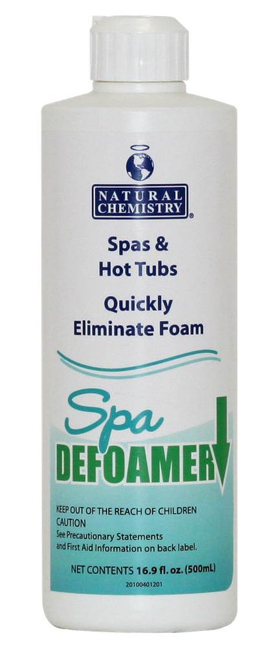 2 Natural Chemistry 04012 Flip Top Spa Hot Tub Water Quick Defoamer - 16 oz Each