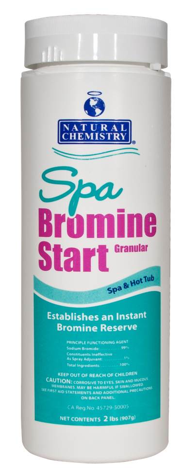 4) Natural Chemistry 04108 Tub Spa Chemical Granular Bromine Start - 2 lbs Each - VMInnovations