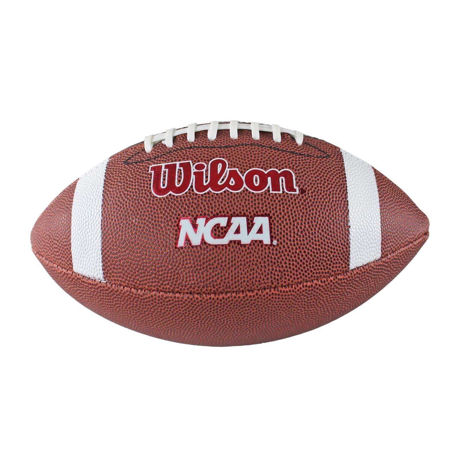 WILSON NCAA Red Zone Official Size Composite Leather Game Football (Open Box)