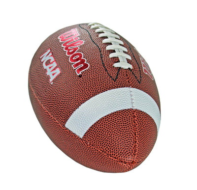 WILSON NCAA Red Zone Official Size Composite Leather Game Football (Open Box)