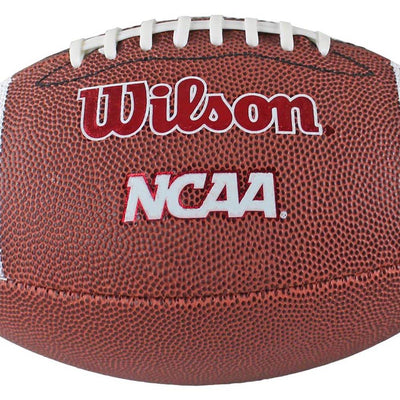 WILSON NCAA Red Zone Official Size Composite Leather Game Football (Open Box)