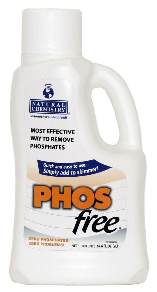 2 Natural Chemistry 05221 Spa Swimming Pool PHOSfree Phosphate Remover - 2L Each