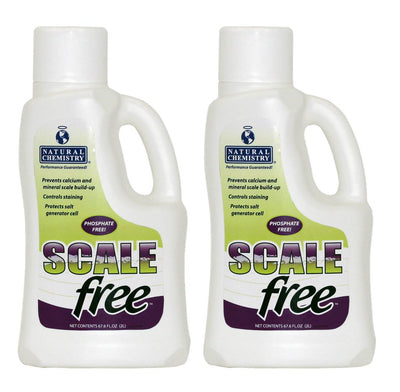 2 Natural Chemistry 07511 Spa Swimming Pool SCALEfree Mineral Stain Prevent - 2L