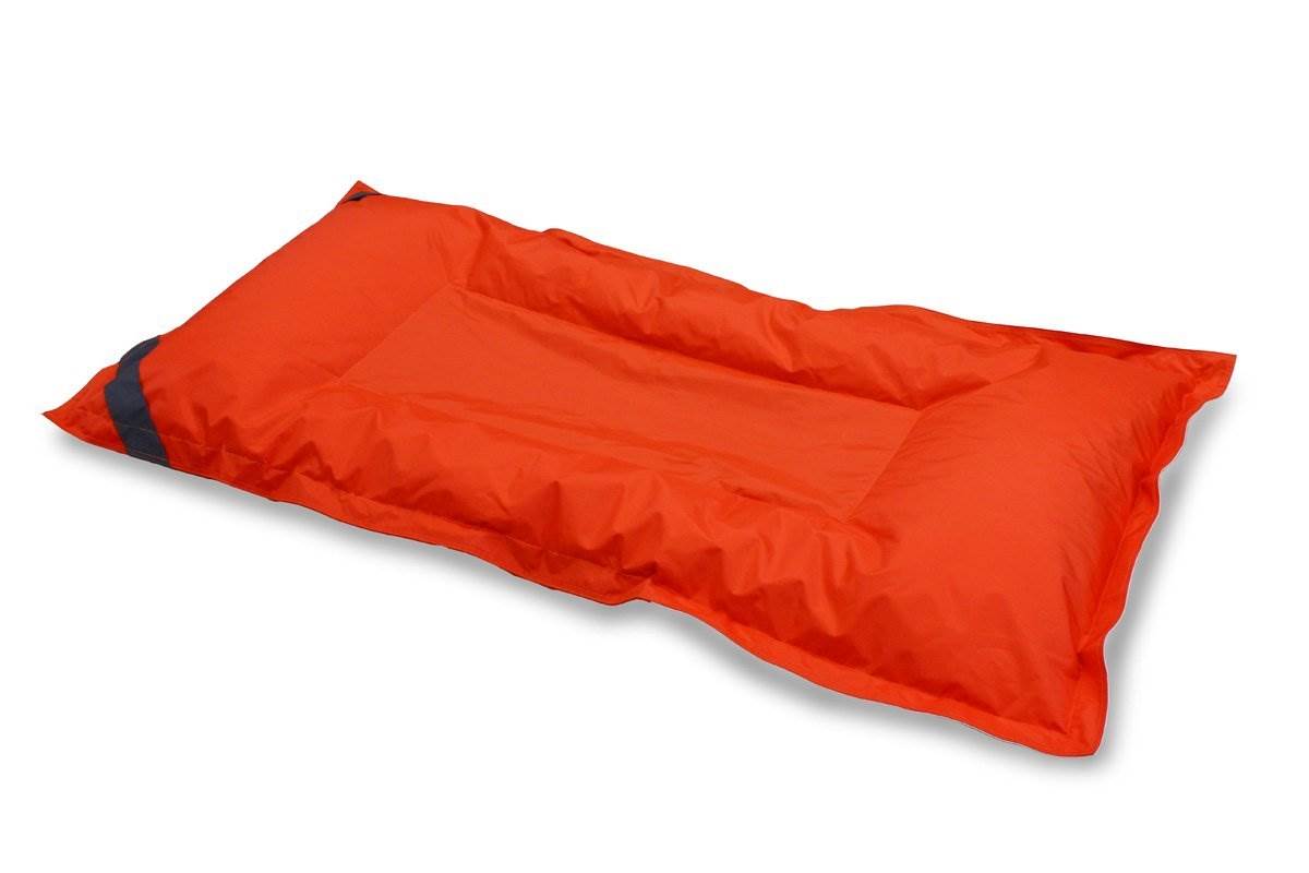 Kokido Beadz BreeZ Floating Pool Bean Bag Lounge Chair Orange K217WBX - Open Box