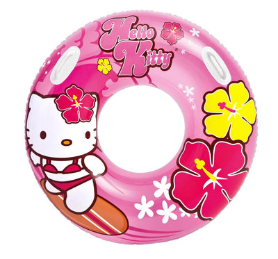Intex Hello Kitty Inflatable Kids Floating Tube Pool Raft - Pink (Open Box)