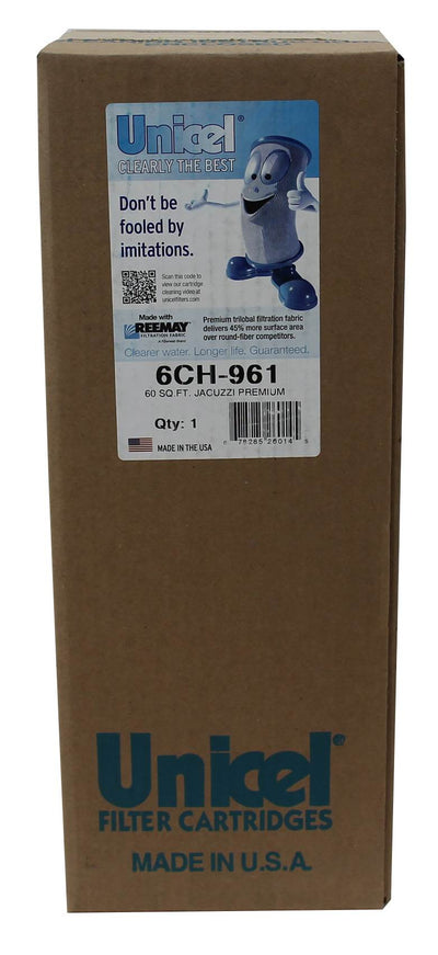 2) New Unicel 6CH-961 Replacement Pool Spa Filter Cartridges 60 Sq Ft PJW60TL
