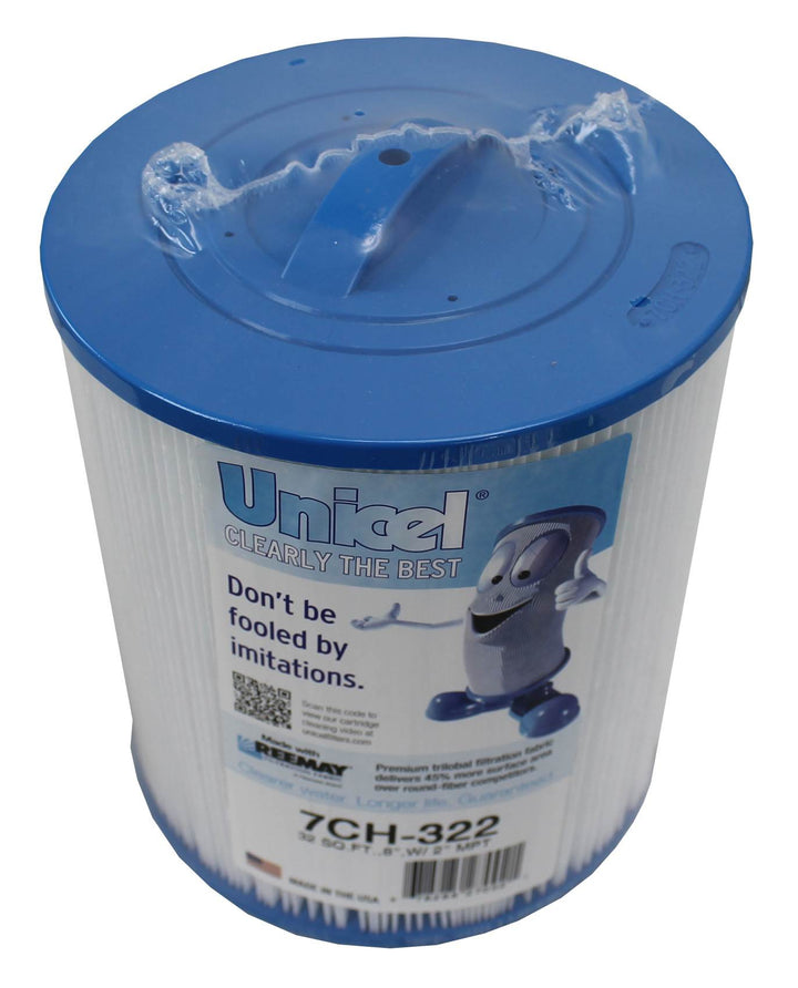 Unicel 7CH-322 Replacement 32 SqFt Filter Cartridge for Spa, 175 Pleats (4 Pack) - VMInnovations