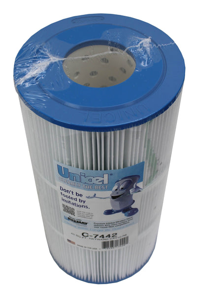 Unicel C-7442 Replacement 40 Sq Ft Pool Filter Cartridge, 120 Pleats (4 Pack)