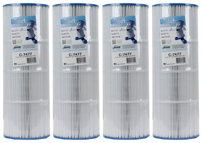 Unicel C-7477 Swimming Pool 75 Sq. Ft. Replacement Filter Cartridge (4 Pack)