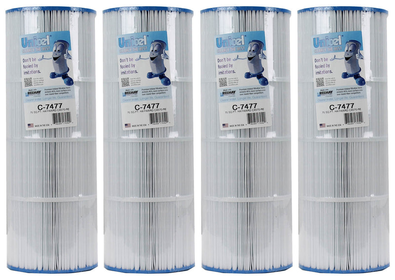 Unicel C-7477 Swimming Pool 75 Sq. Ft. Replacement Filter Cartridge (4 Pack)