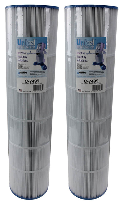 2) Unicel C-7499 Spa Replacement Cartridge Filters 100 Sq Ft American Premier - VMInnovations