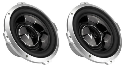 2) VM AUDIO SRW10 10" Car Audio Subwoofers Subs+Planet Audio 2 Channel Amp+Kit