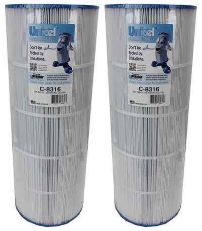 Unicel C-8316 Swimming Pool 150 Sq. Ft. Replacement Filter Cartridge (2 Pack)