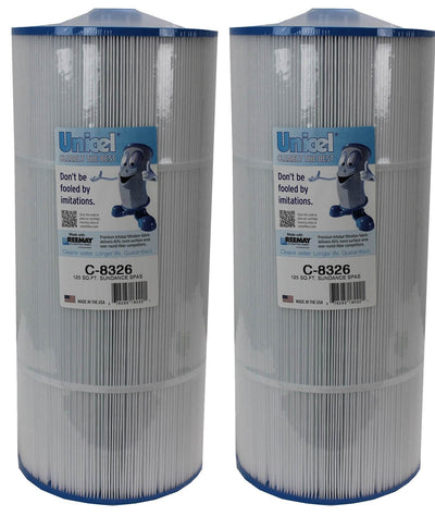 Unicel C-8326 Pool Replacement Cartridge Filter 125 Sq Ft Sundance Spas (2 Pack)