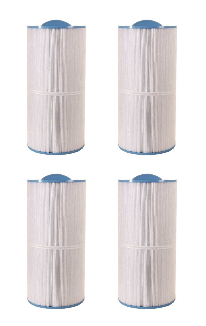 Unicel C-8399 Replacement 100 Sq Ft Spa Filter Cartridge, 259 Pleats, 4 Pack