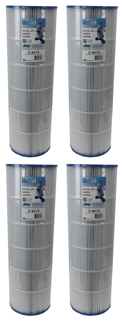 4) New Unicel C-8413 Pool Spa Replacement Cartridge Filters 125 Sq Ft Sta-Rite