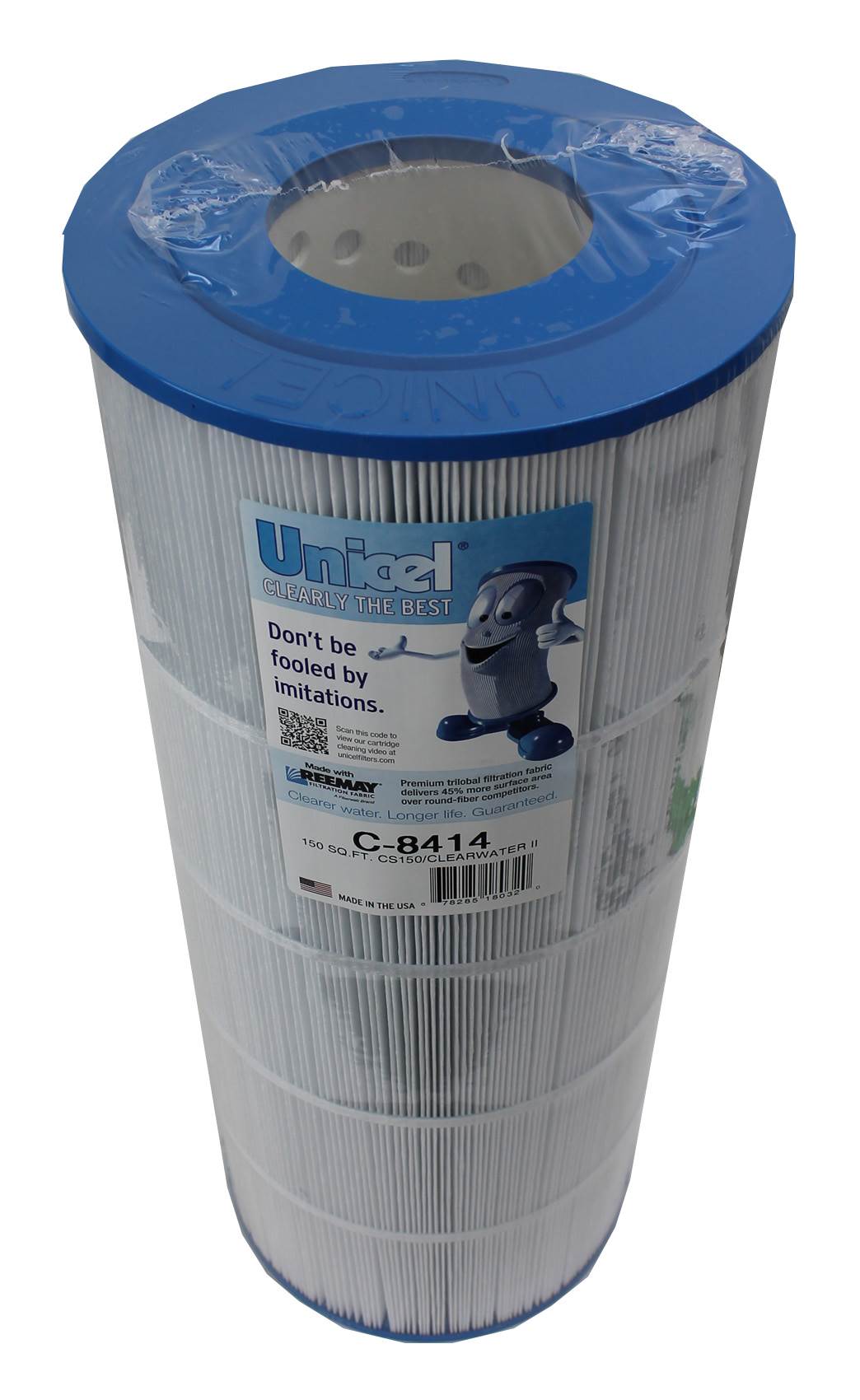 Unicel C-8414 Swimming Pool Replacement Cartridge Filters 150 Sq Ft (2 Pack) - VMInnovations