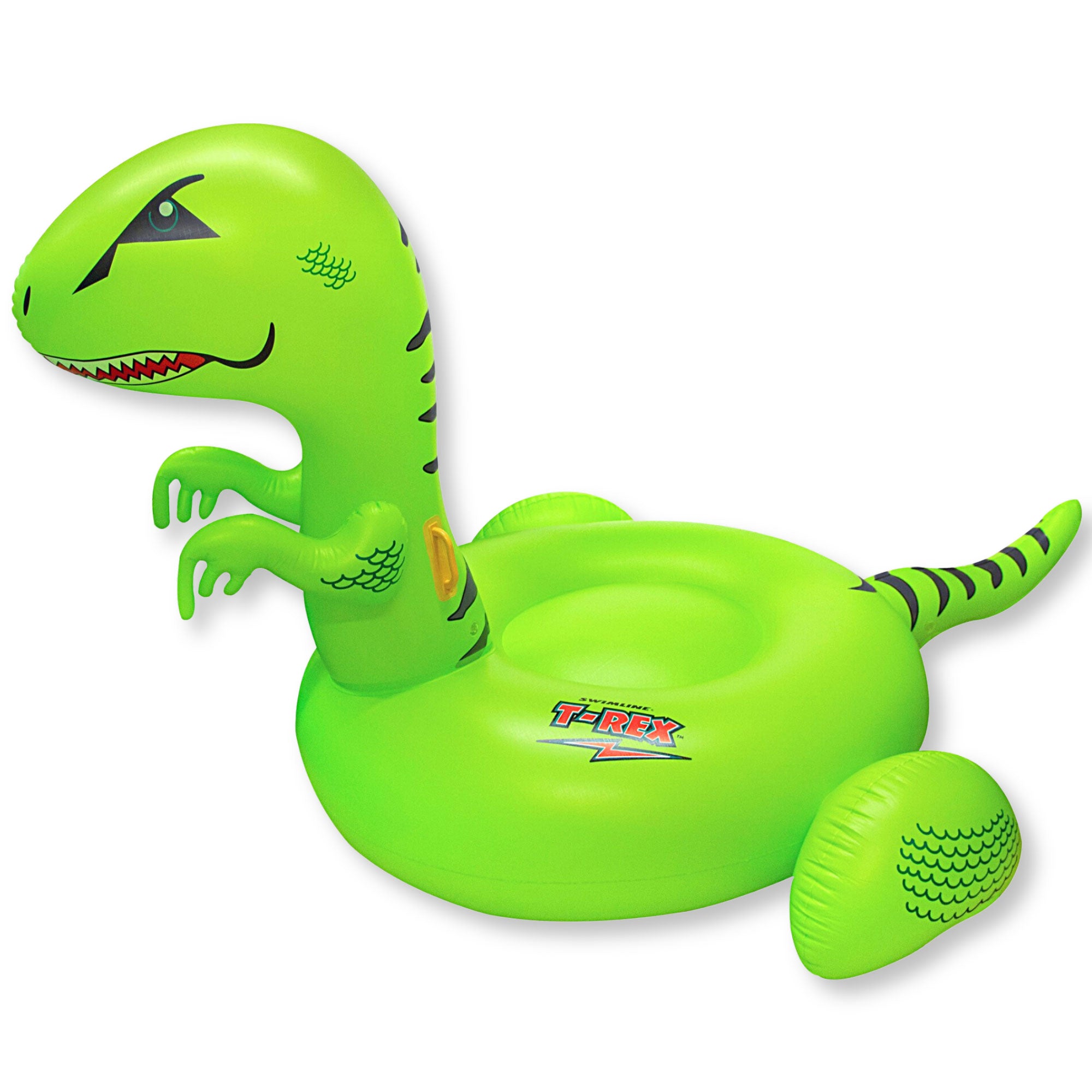 Swimline Giant 78" Inflatable Dinosaur Swimming Pool or Lake Floating Water Raft - VMInnovations