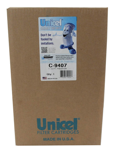 Unicel C-9407 Replacement 75 Sq Ft Pool Spa Filter Cartridge, 171 Pleats, 2 Pack