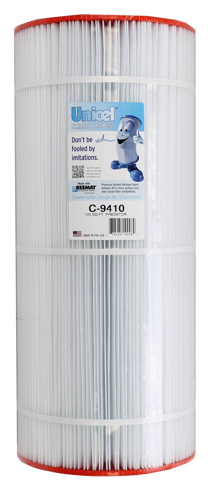 Unicel C-9410 Replacement 100 Sq Ft Pool Filter Cartridge, 155 Pleats, 2 Pack