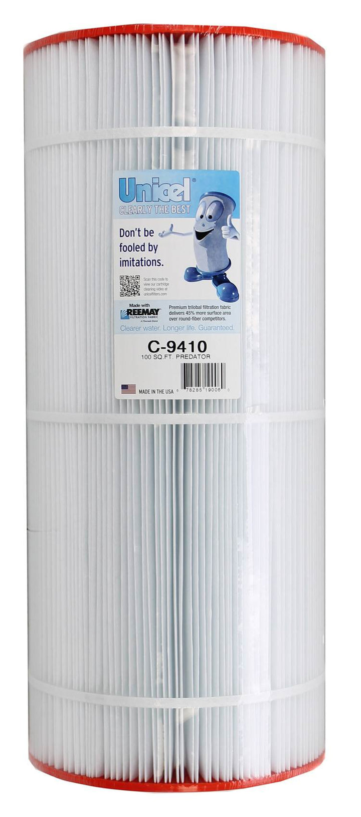 Unicel C-9410 Replacement 100 Sq Ft Pool Filter Cartridge, 155 Pleats, 2 Pack