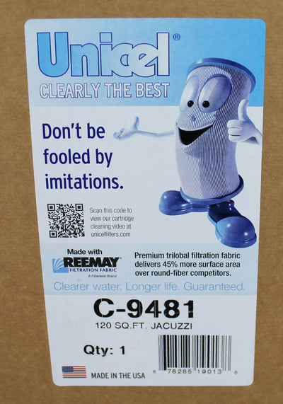 2) Unicel C-9481 Sherlock Pool Spa Filter Cartridge 120 Sq Ft FC-1401 PJ120-4 - VMInnovations